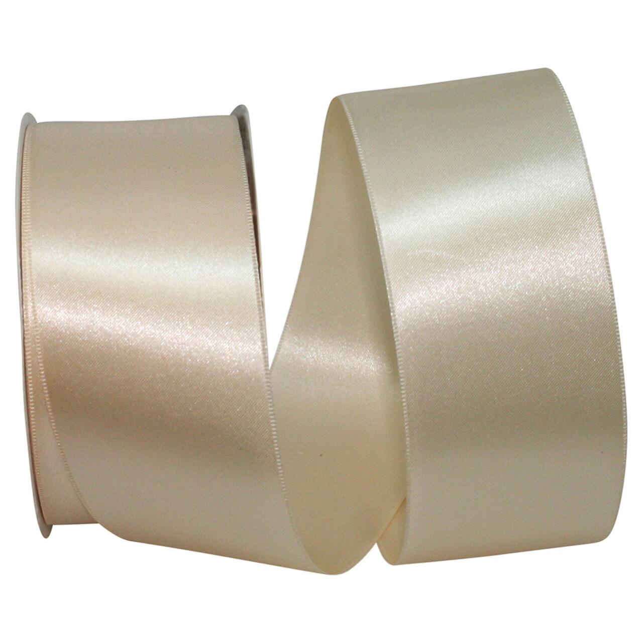 JAM Paper 2.25" x 50yd. Double Face Satin Allure Ribbon